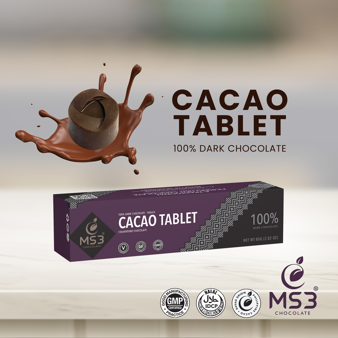 100% CACAO TABLET 80G image 0